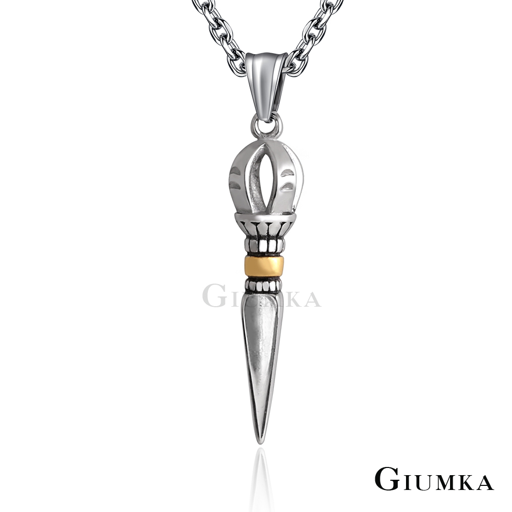 GIUMKA 極簡主義白鋼項鍊 MN08093