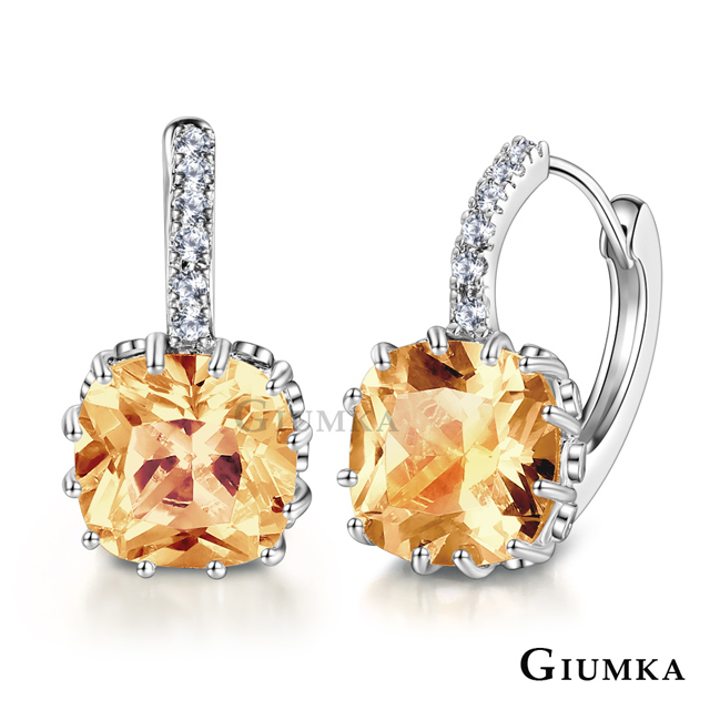 GIUMKA 十分閃耀 易扣式耳環 多色任選 MF07012-1