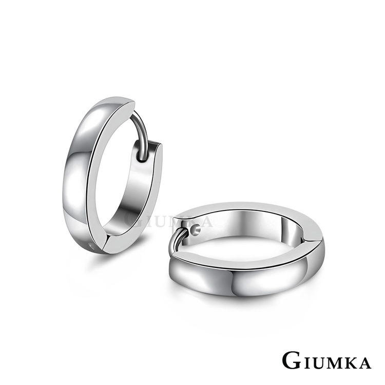 GIUMKA 簡約易扣針式耳環 寬 2.0MM 多款任選 MF020031-1