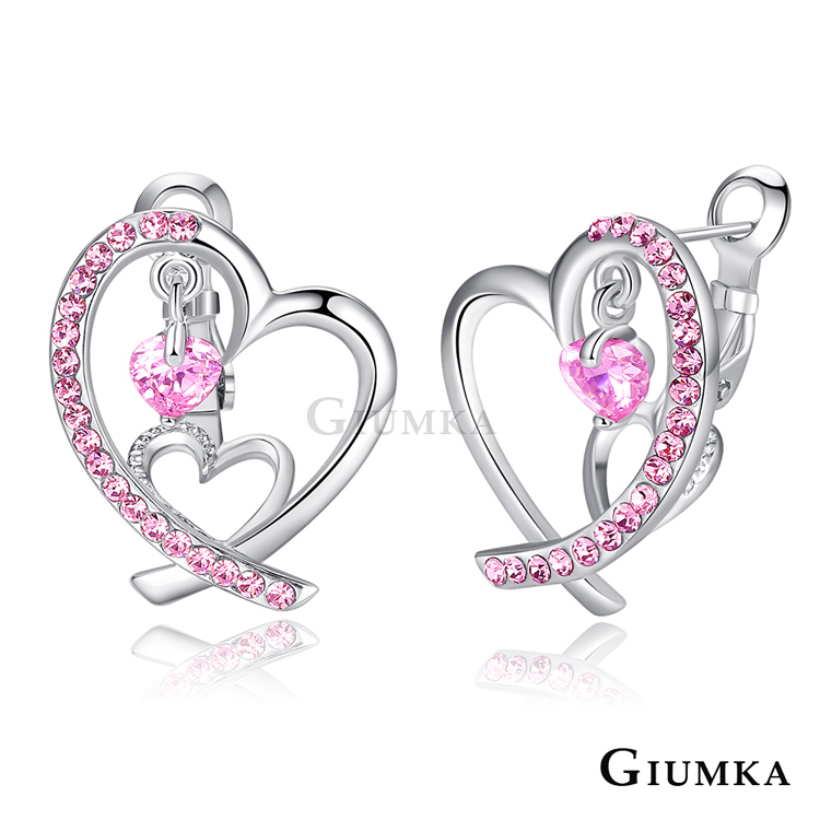 GIUMKA 心有獨鍾耳針式耳環 MF07047
