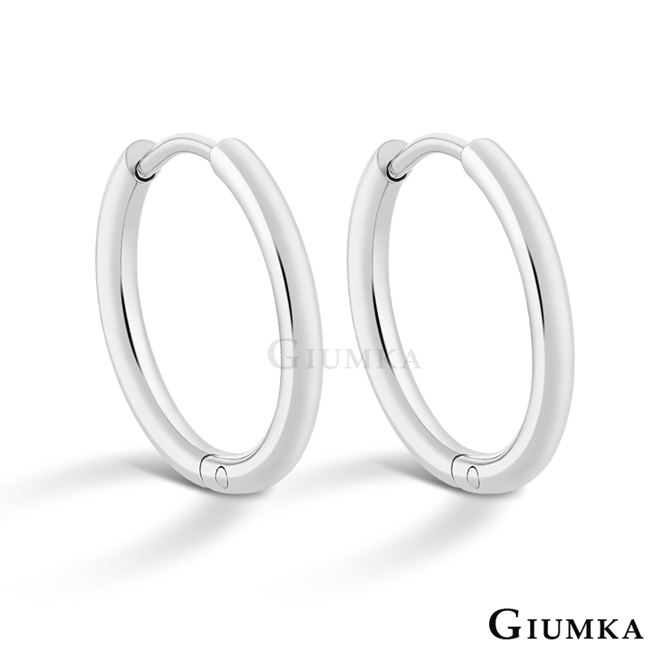 GIUMKA 簡約易扣針式耳環 寬 2.0MM 多款任選 MF020025