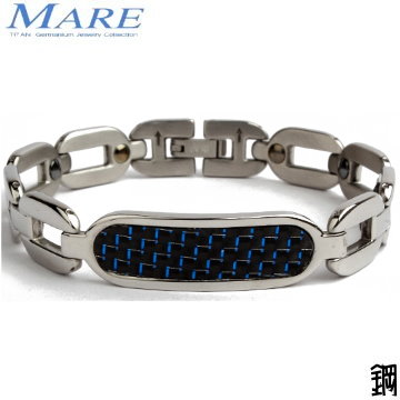 【MARE-316L白鋼系列】：銀河藍(金屬鍺)CARBON 款