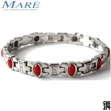 【MARE-316L白鋼系列】：耀眼(紅瑪瑙)爪鑲鑚款