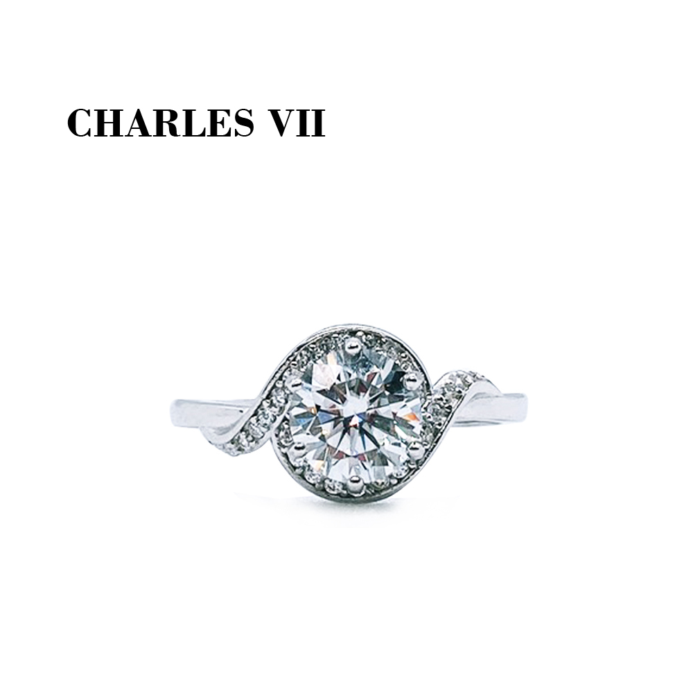 CHARLES VII 查爾七世 皇家訂製款六爪鑽戒-星耀銀河