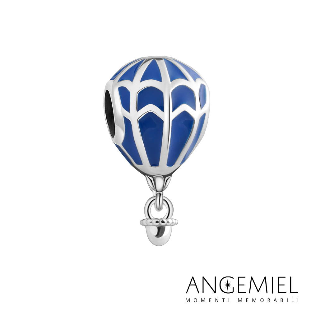 義大利Angemiel安婕米 925純銀珠飾 熱氣球輕旅行 串珠