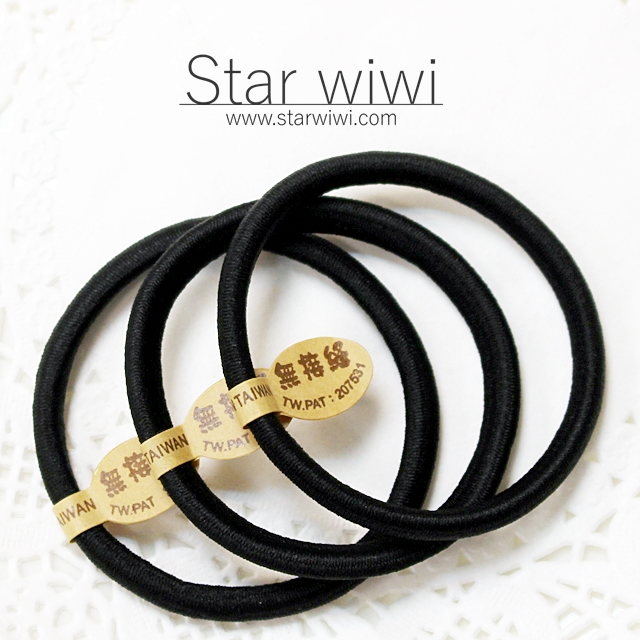 【Star wiwi】造型彈性綁髮髮圈《髮飾 • 髮束》《8入組》《黑色》