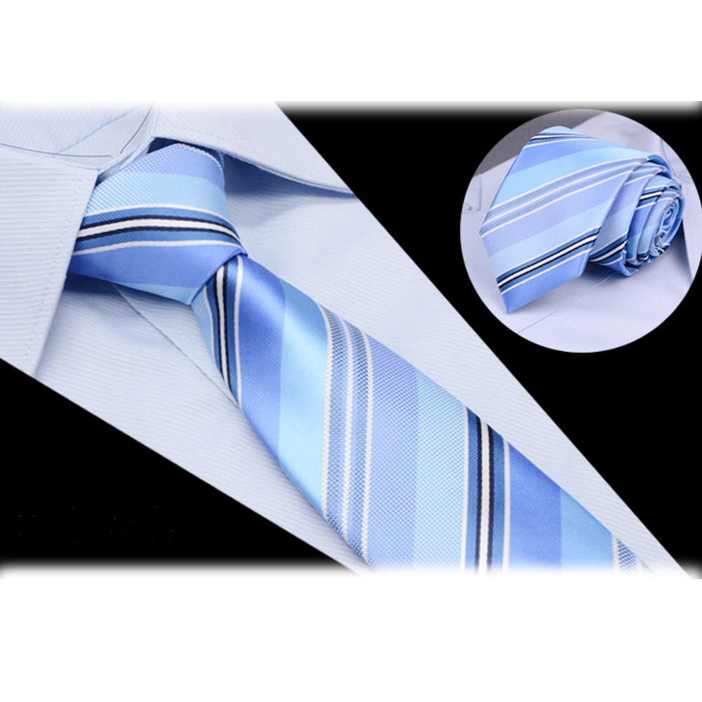 Laifuu.領帶8cm朗爾斜紋寬版領帶手打領帶