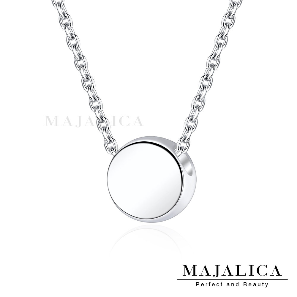 Majalica 925純銀項鍊 圓形 PN22016