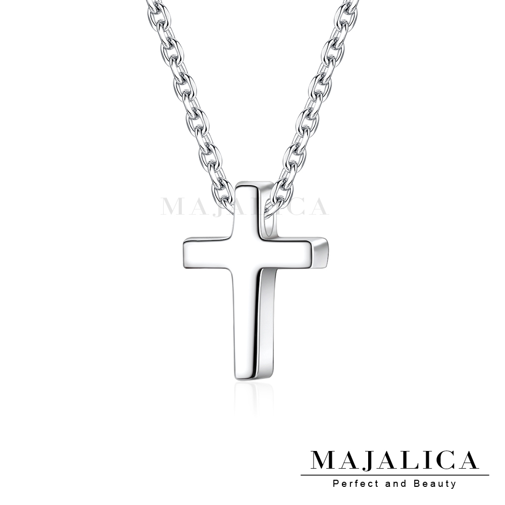 Majalica 925純銀項鍊 十字架 PN22021