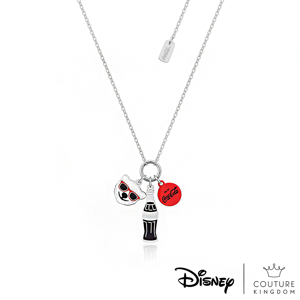 Disney Jewellery 迪士尼 Couture Kingdom 可口可樂系列經典北極熊墜飾鍍14K白金項鍊