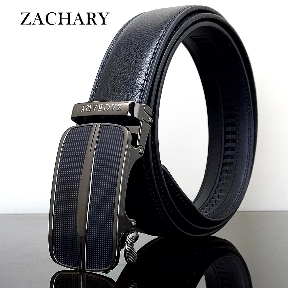 【ZACHARY】全牛皮時尚自動皮帶CY8934