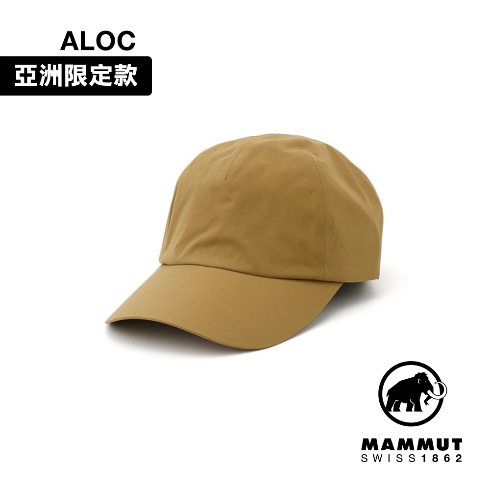 【Mammut 長毛象】Utility Gore-Tex Cap AF 防風防水可調式鴨舌帽 深沙褐 #1191-02070