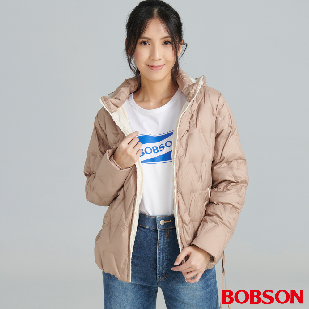 【BOBSON】女款無縫羽絨外套(83102-72)