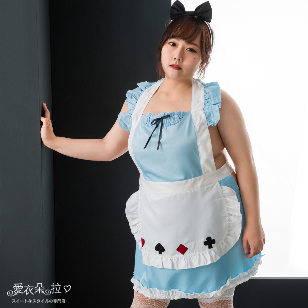 圍裙 女僕 角色扮演水藍色女僕裝-愛衣朵拉C017