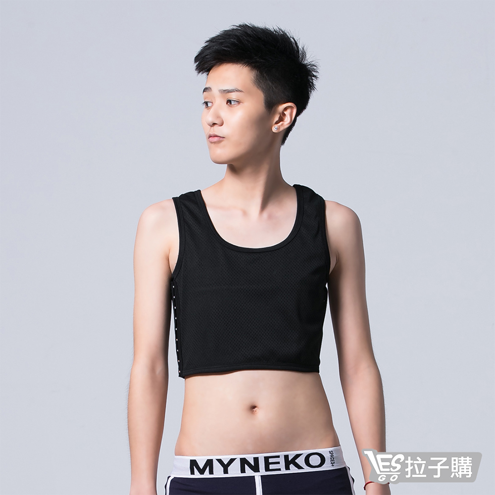 LESGO束胸專賣-【Big-T】網布加強束緊半身束胸(XL-3XL)