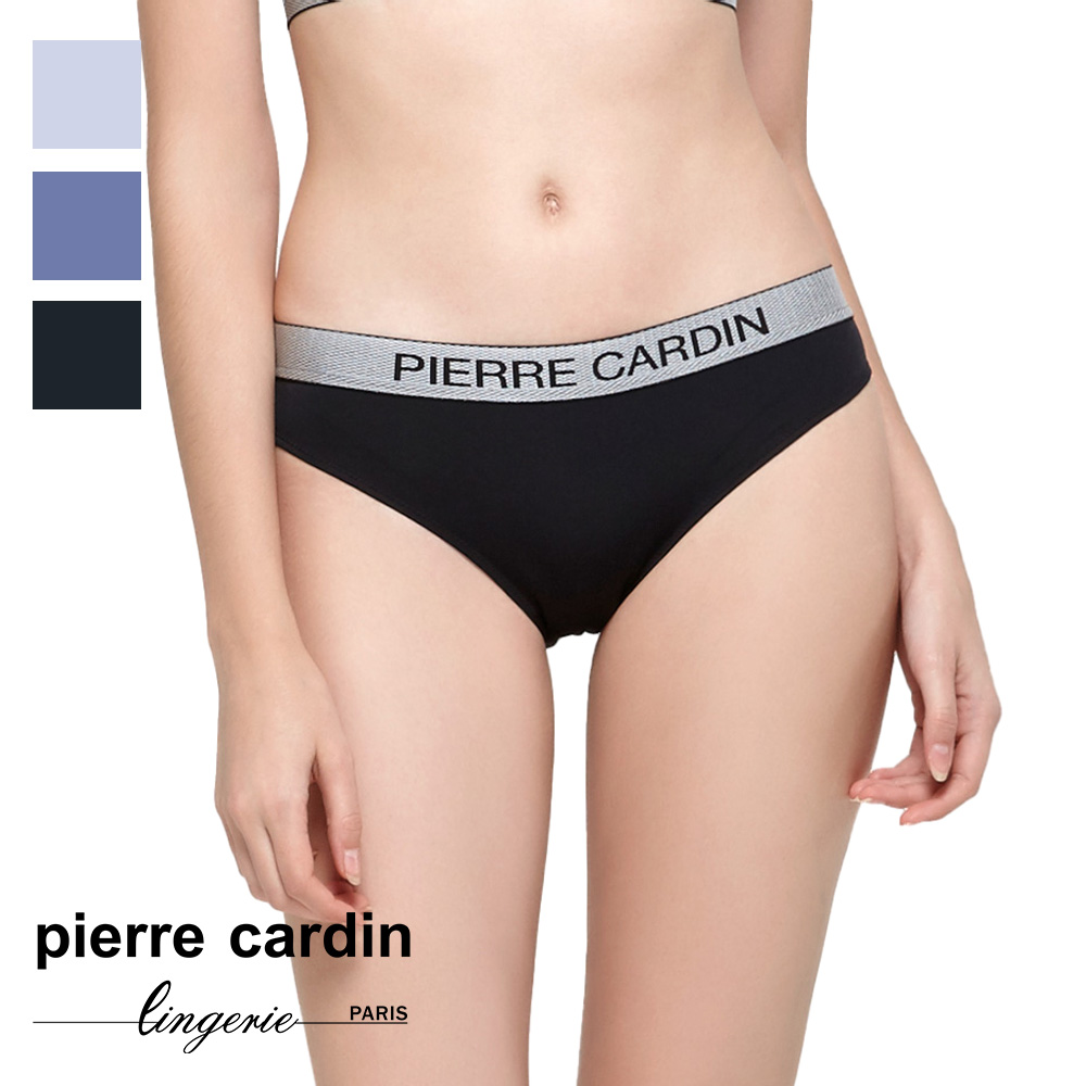 【pierre cardin 皮爾卡登女性內衣】LOGO寬腰帶包臀三角褲