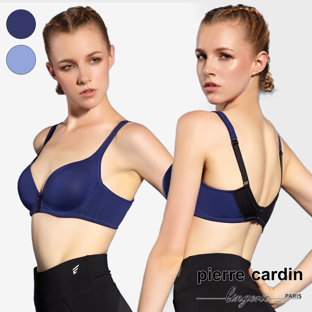 【pierre cardin 皮爾卡登女性內衣】高支撐運動風透氣罩杯內衣-B罩杯