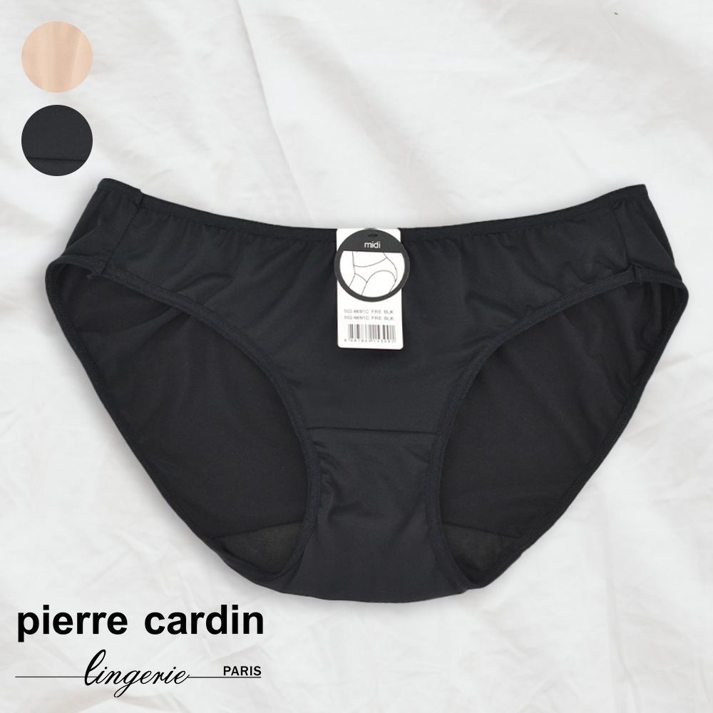 【pierre cardin 皮爾卡登女性內衣】絲滑彈性中腰窄邊三角褲-C5026691C