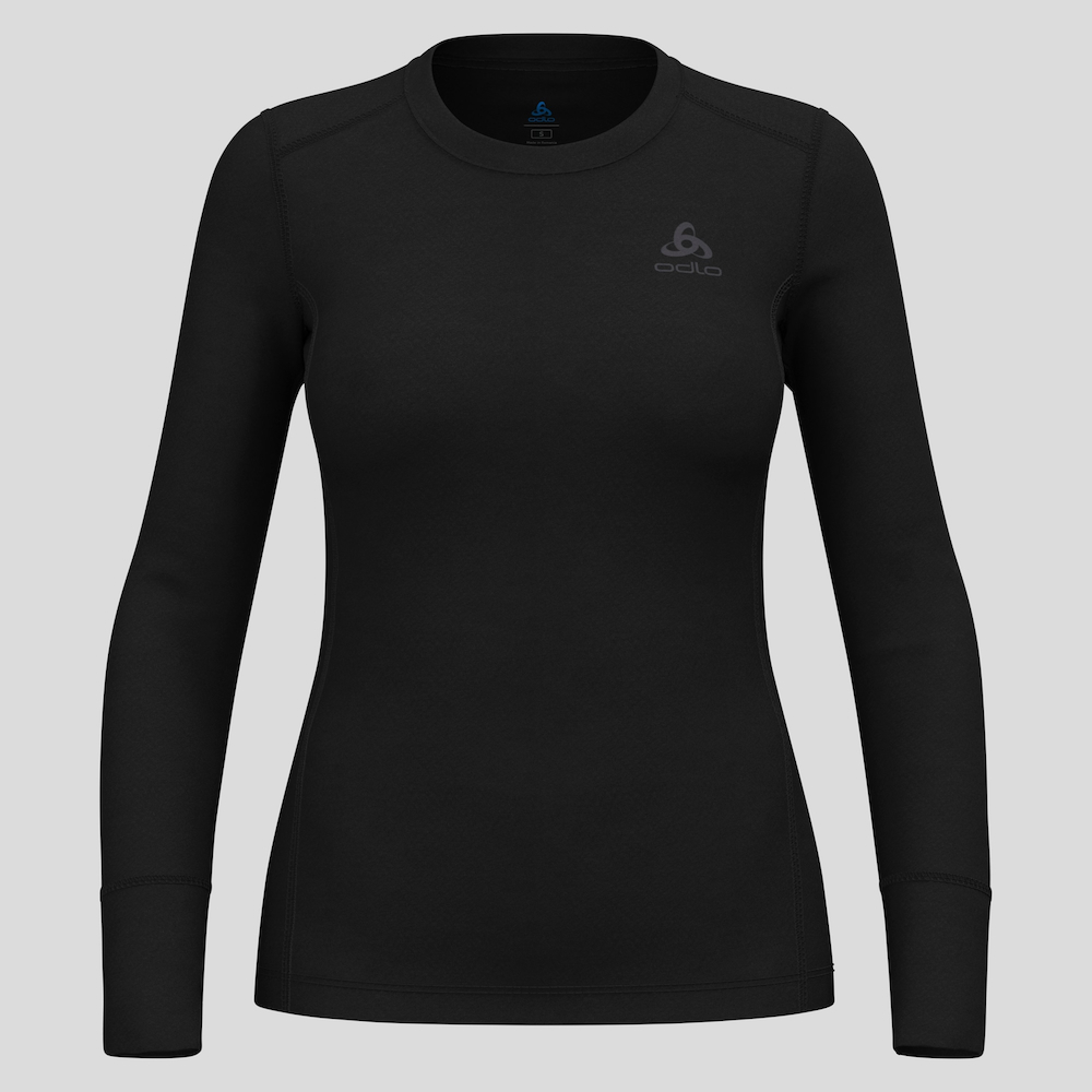 ODLO 瑞士 MERINO 200 女 美麗諾羊毛圓領上衣 111601-15000