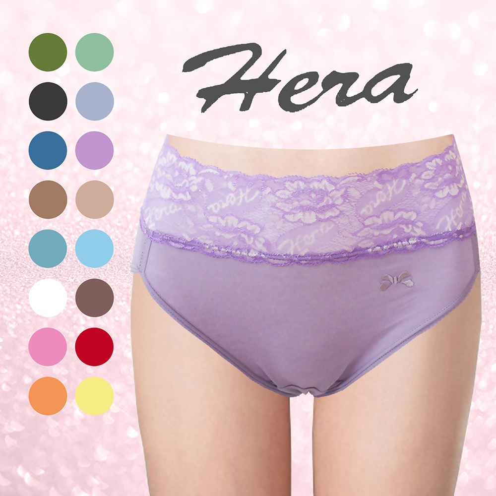 【HERA】舒適蕾絲內褲4件組(尺寸L 顏色隨機出貨)