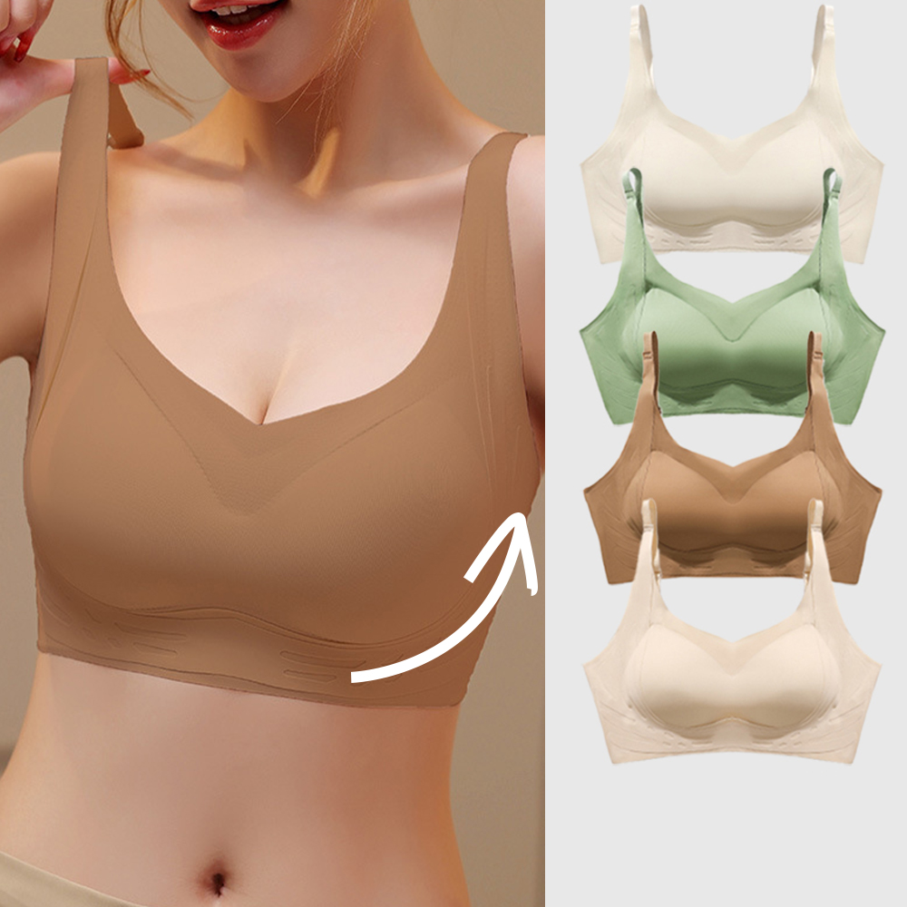 【CS22】聚攏UPUP顯胸無痕無鋼圈內衣M-2XL