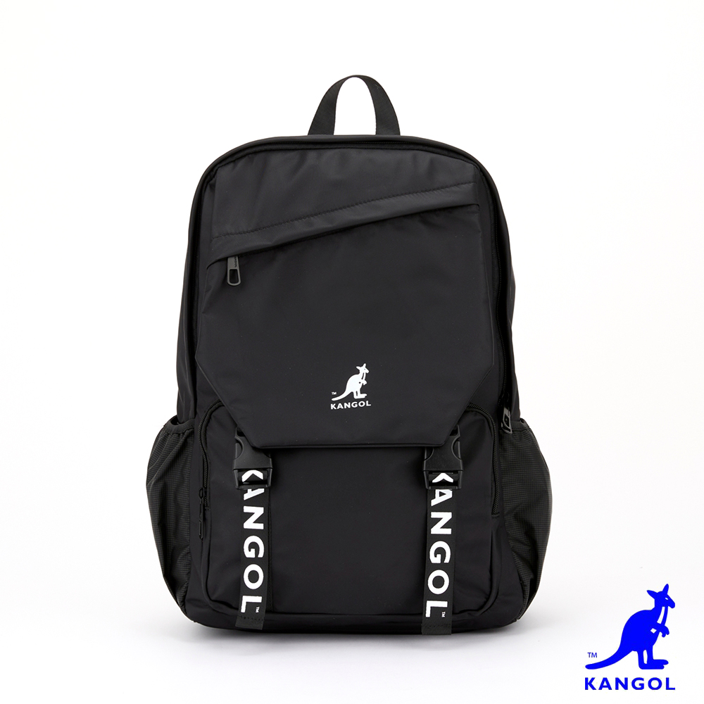 KANGOL - 英國袋鼠斜口織帶機能旅行後背包