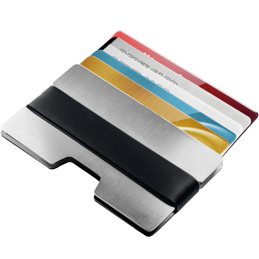 REFLECTS 鋁製RFID證件夾(銀)