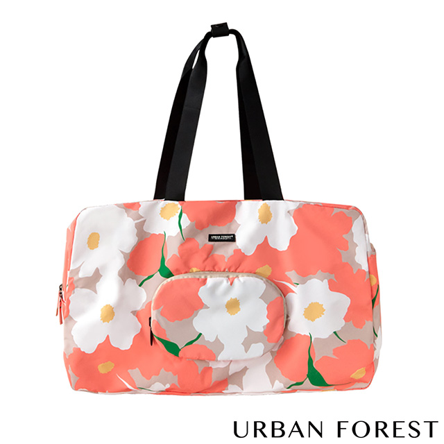 URBAN FOREST都市之森 樹-摺疊旅行包/旅行袋(虞美人)