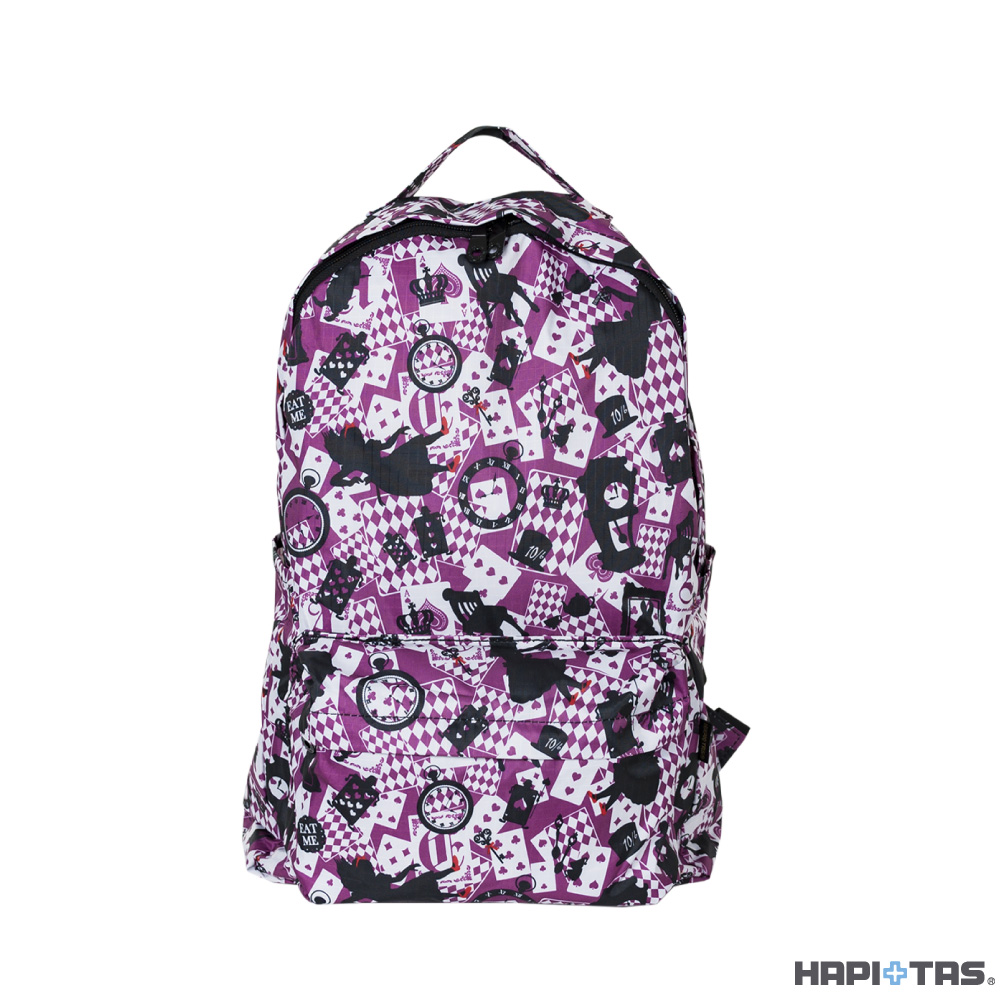 【日本】HAPITAS HAP0112 新型摺疊手提後背包-295粉色愛麗絲