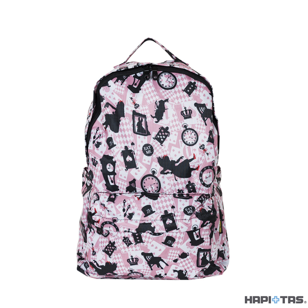 【日本】HAPITAS HAP0112 新型摺疊手提後背包-407粉色波士頓