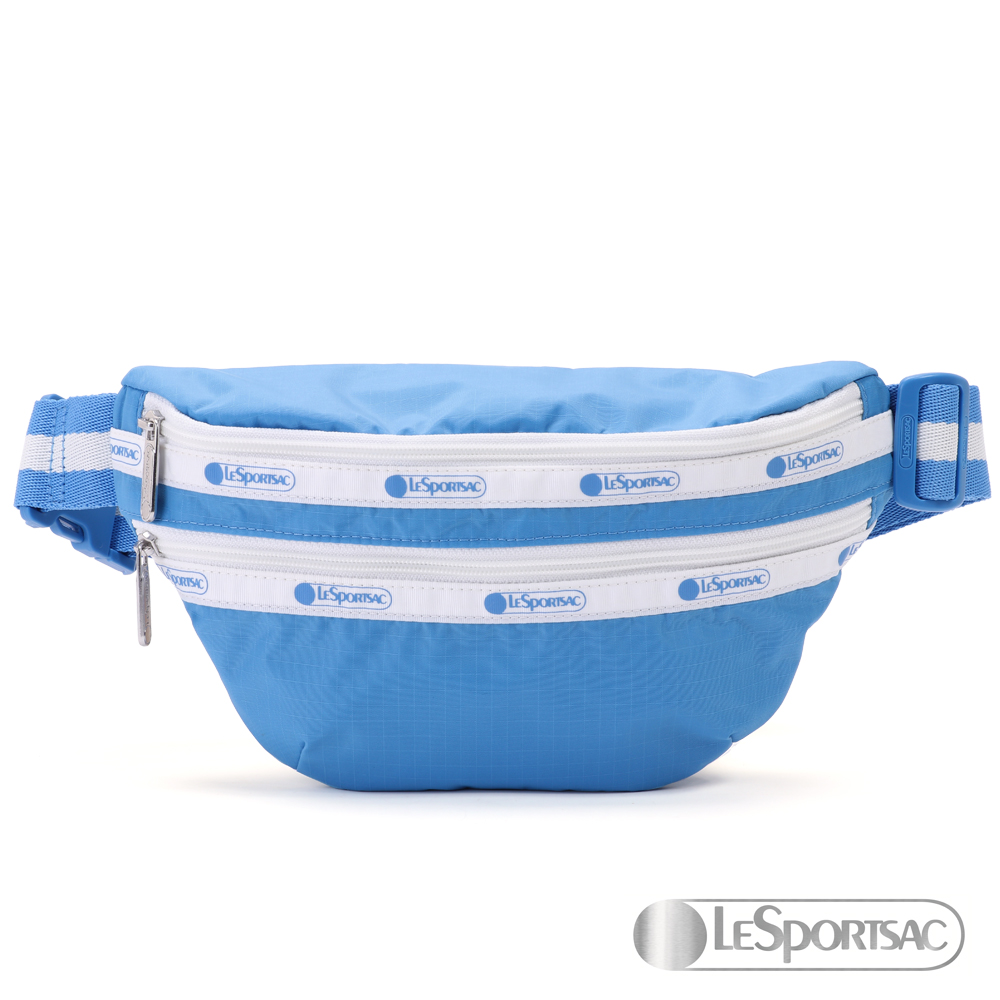 LeSportsac - Standard 雙拉鍊腰包 (天空藍)