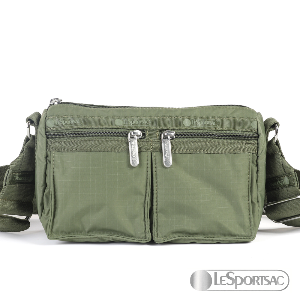 LeSportsac - Standard 輕量雙口袋肩背兩用包 (雪松綠)