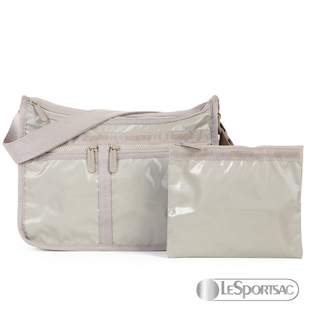 LeSportsac - Standard 雙口袋A4大書包-附化妝包 (閃耀淺沙)