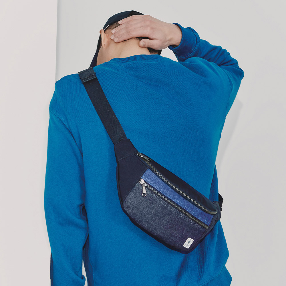 PORTER INTERNATIONAL 牛仔拼接 PATCH WORK系列 11730-04279