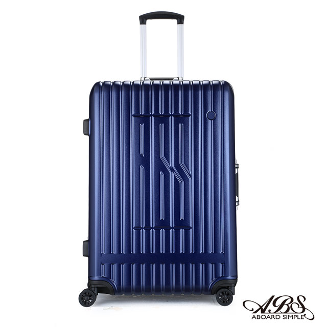 ABS愛貝斯旅行箱 鋁本框 珠光藍25吋 99-054B