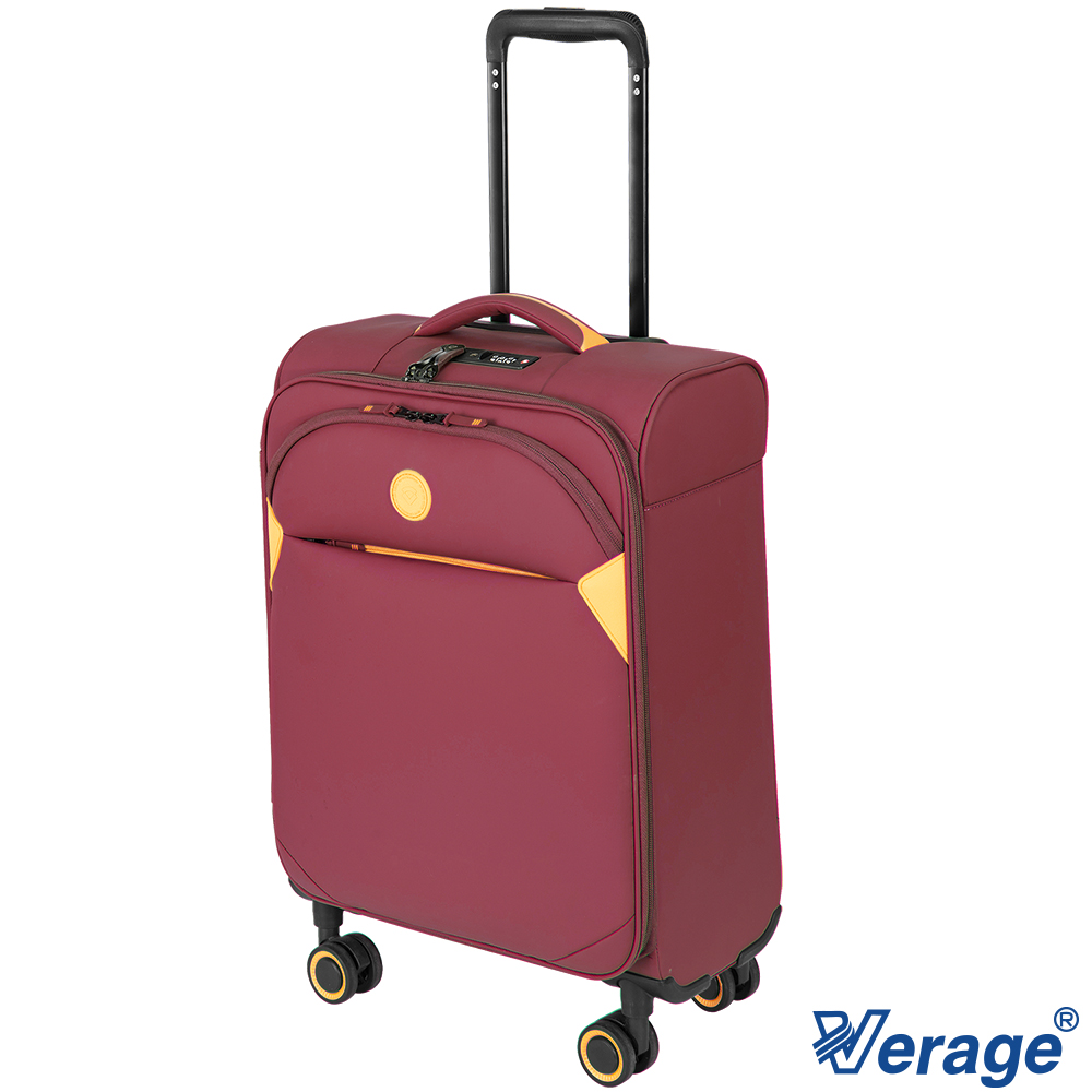 【Verage ~維麗杰】19吋輕量劍橋系列登機箱/行李箱(波爾多紅)
