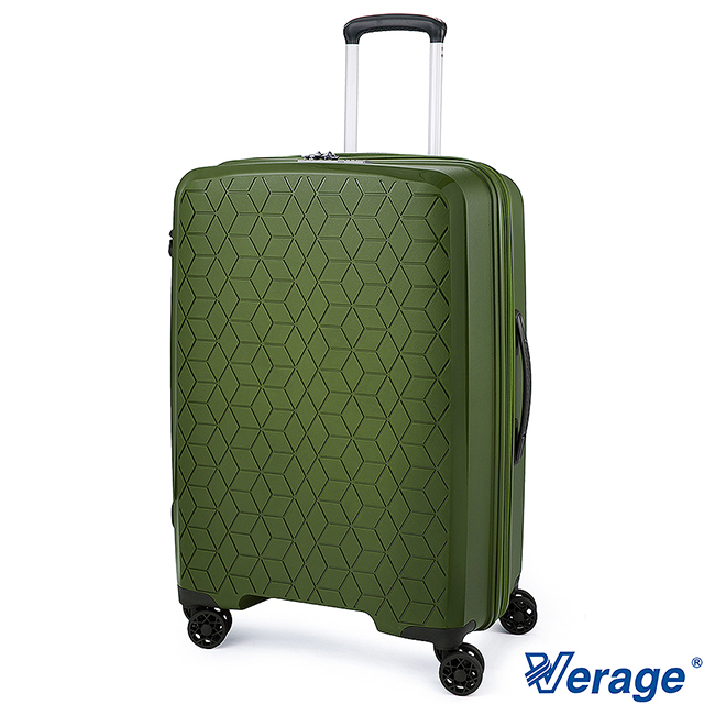Verage~維麗杰 25吋鑽石風潮系列登機箱/行李箱(綠)