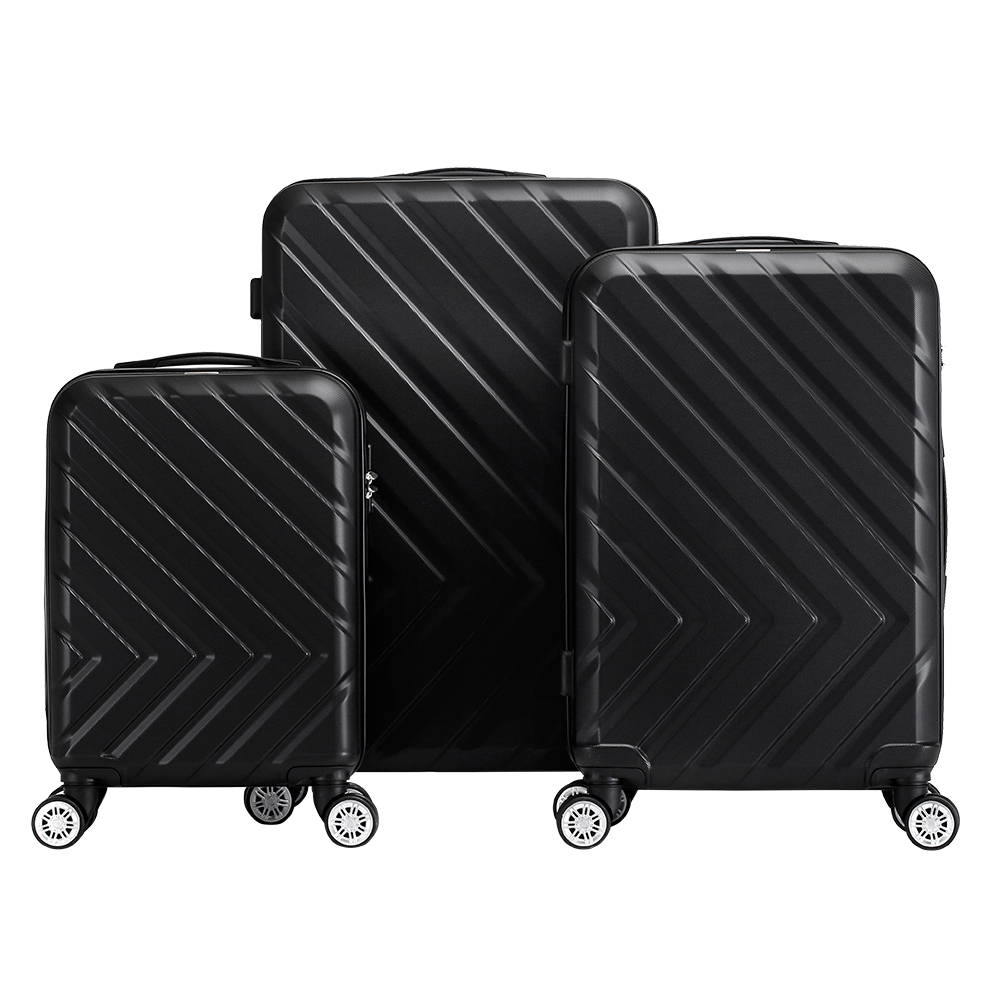 旅狐TRAVEL FOX時尚經典 可伸縮加大行李箱19+24+28吋三件組