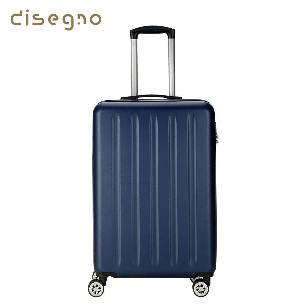 【DISEGNO】20吋極簡主義大容量拉鍊登機行李箱