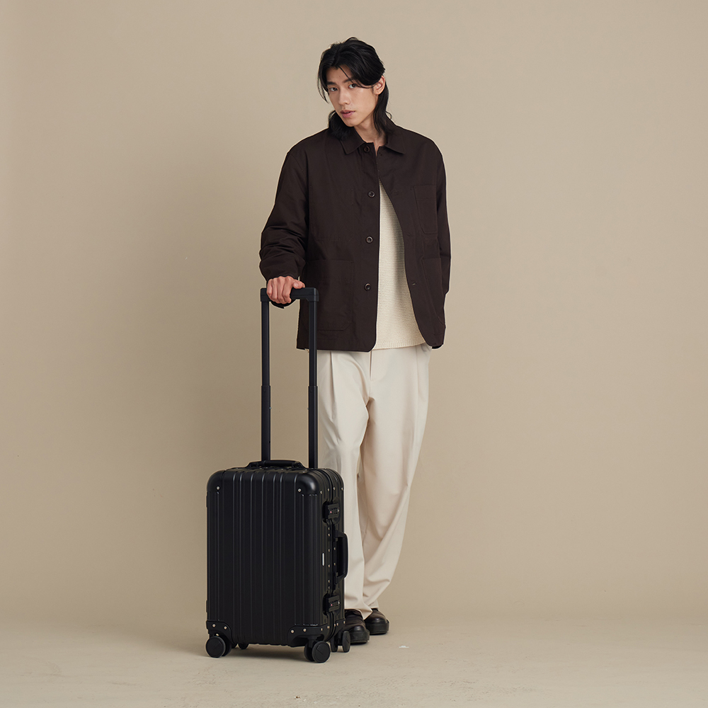 【SWISS STYLE】20吋Aviator 極緻奢華 鋁鎂合金行李箱 (多色可選)