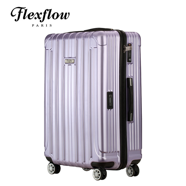 Flexflow 紫羅蘭 29吋 智能測重防爆拉鍊旅行箱 里昂系列 29吋行李箱