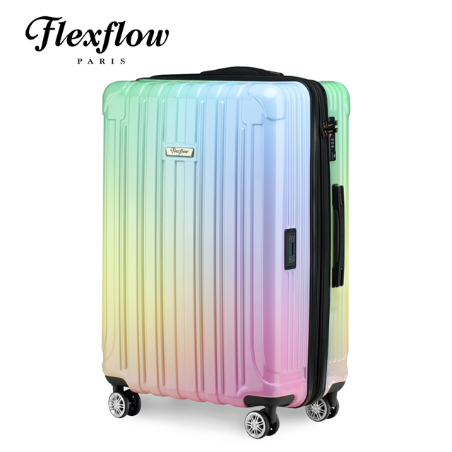 Flexflow 奇幻獨角獸 29吋 智能測重 可擴充拉鍊 防爆拉鍊旅行箱 里爾系列 29吋行李箱