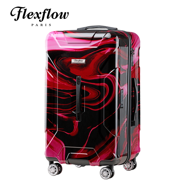 Flexflow 紫醉金迷 29型 特務箱 智能測重 防爆拉鍊旅行箱 南特系列 29型行李箱
