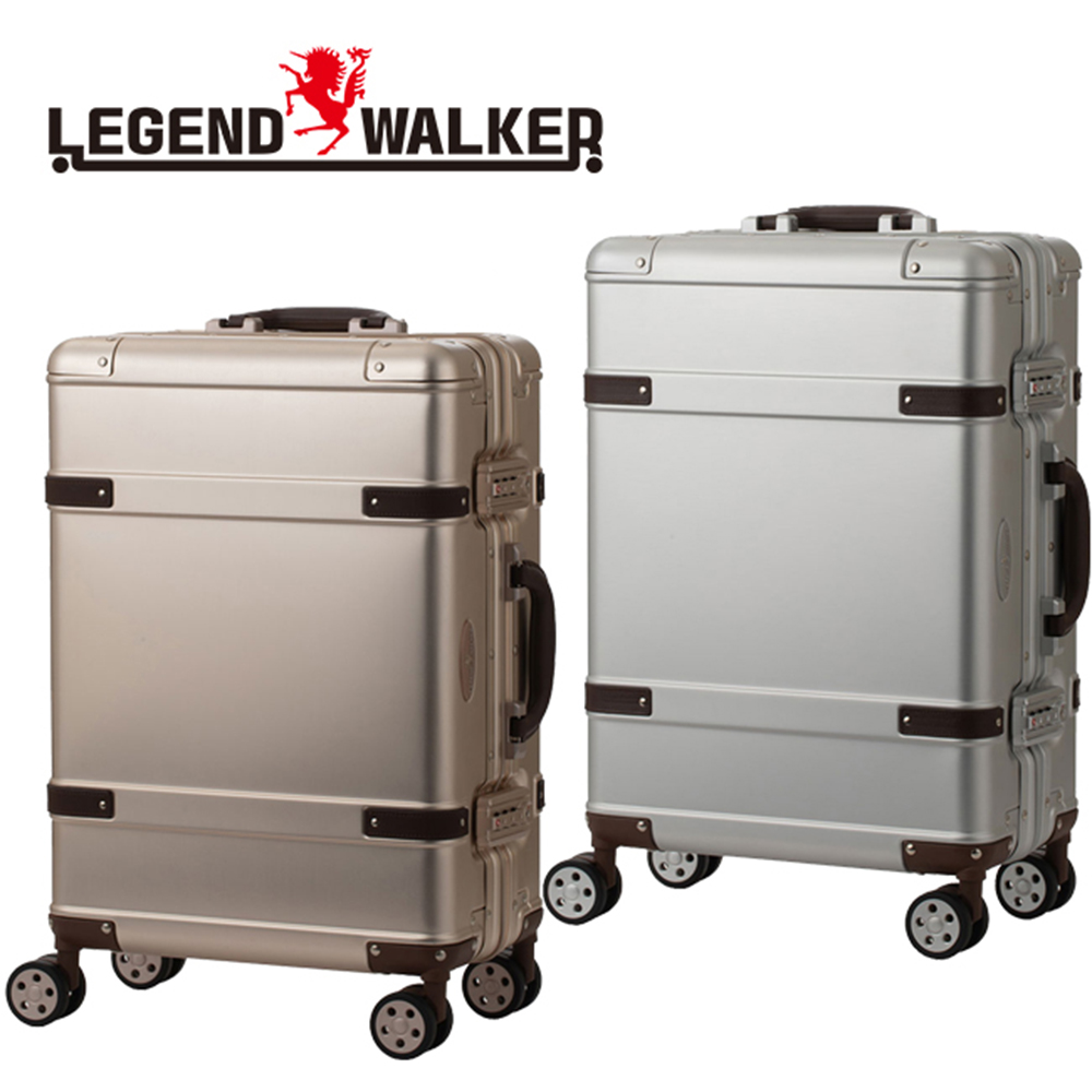 日本 LEGEND WALKER 1514-49-19吋 復古型鋁合金登機箱