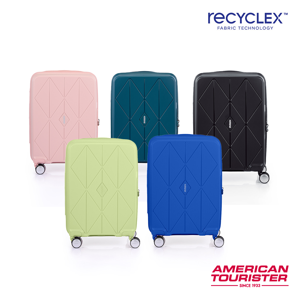 AMERICAN TOURISTER美國旅行者 20吋 ARGYLE 菱格抗菌環保PP耐衝擊行李箱(多色可選)