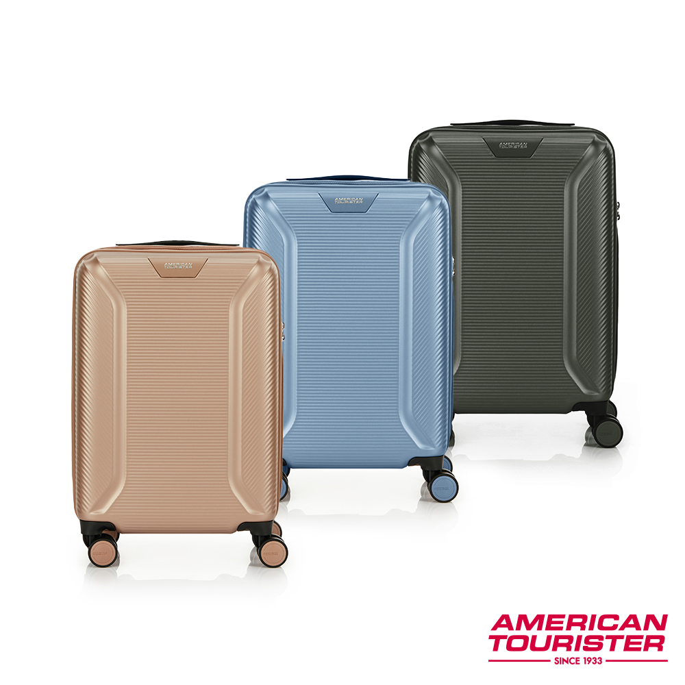 AMERICAN TOURISTER美國旅行者 20吋 ROBOTECH 輕量PC防盜拉鍊飛機輪行李箱(多色可選)