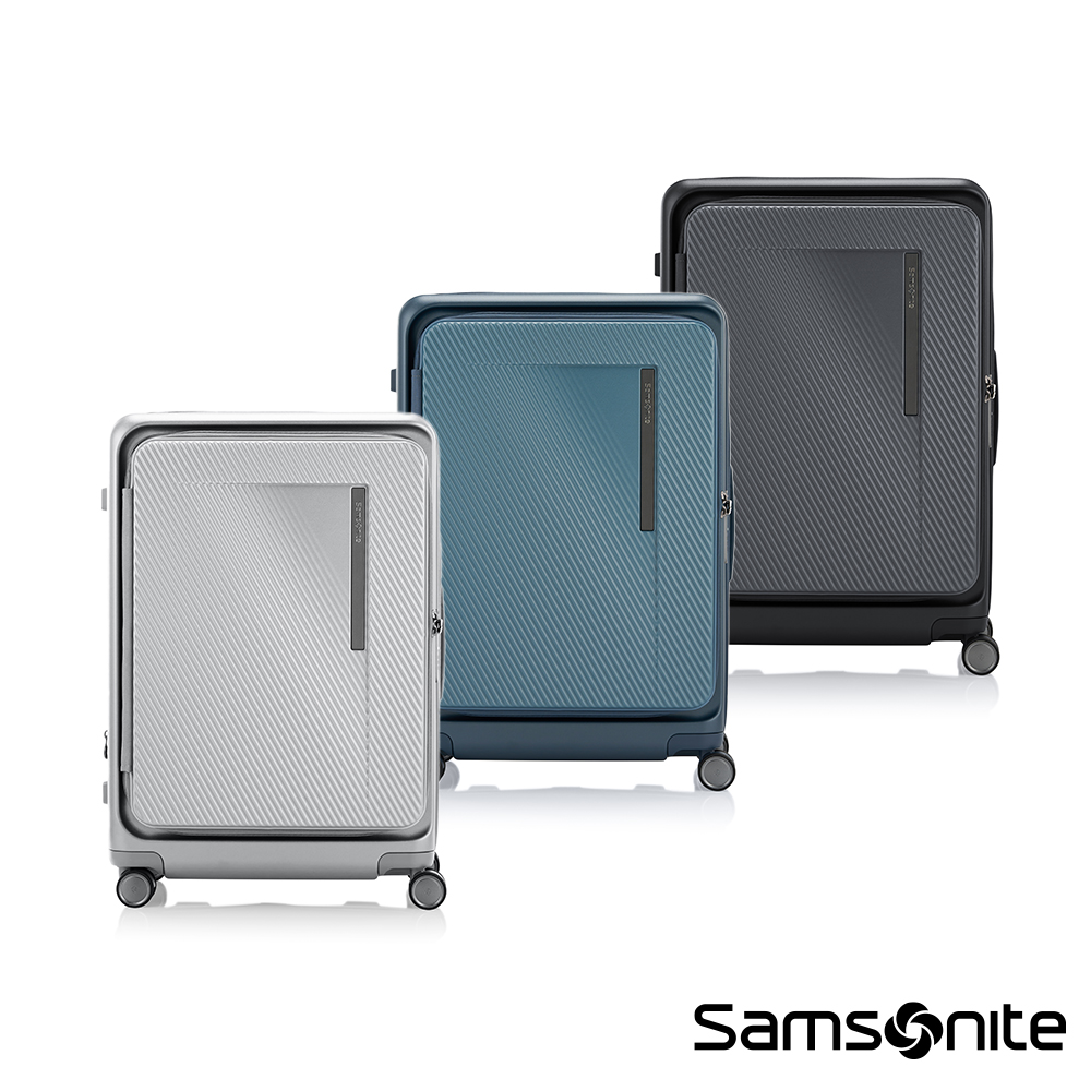 Samsonite新秀麗 25吋 ZIPPRIX 1/9上掀式可擴充PC防盜拉鍊TSA行李箱