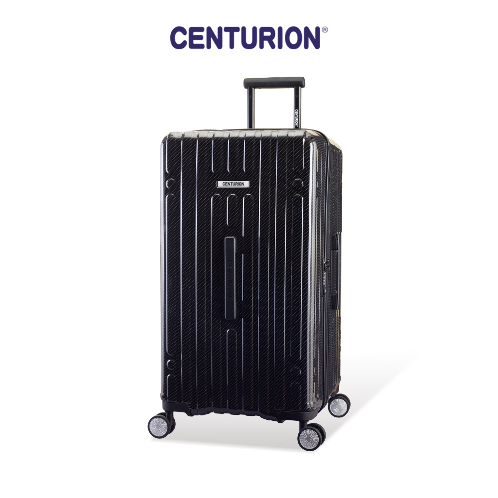 【CENTURION 百夫長】29吋 商務艙 胖胖箱 碳纖紋-賽道黑 行李箱 旅行箱