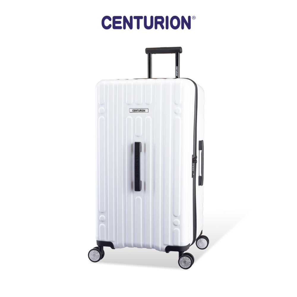 【CENTURION 百夫長】29吋 商務艙 胖胖箱 南極消光白 行李箱 旅行箱