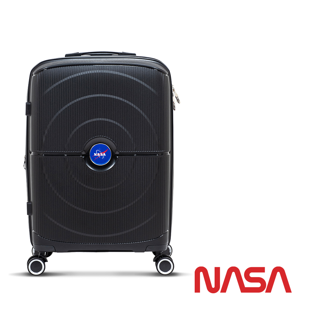 NASA SPACE 漫遊太空 科技感輕量24吋行李箱/旅行箱-星際黑 NA20004